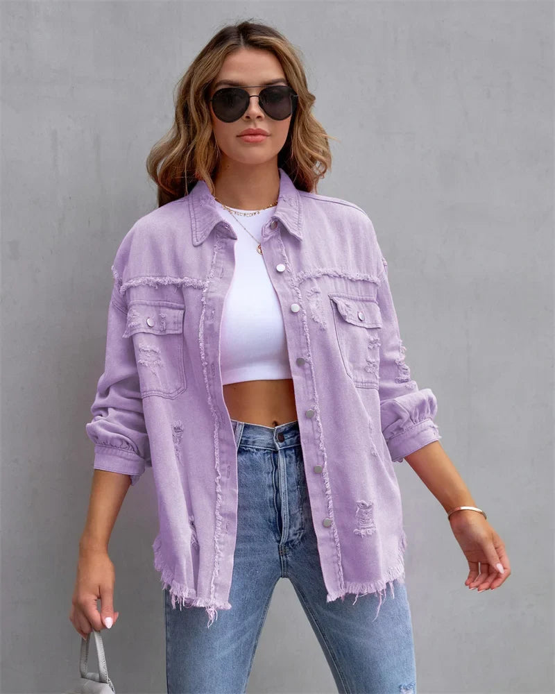 Casey denim jacket™ - De meest gewilde jacket van dit moment!